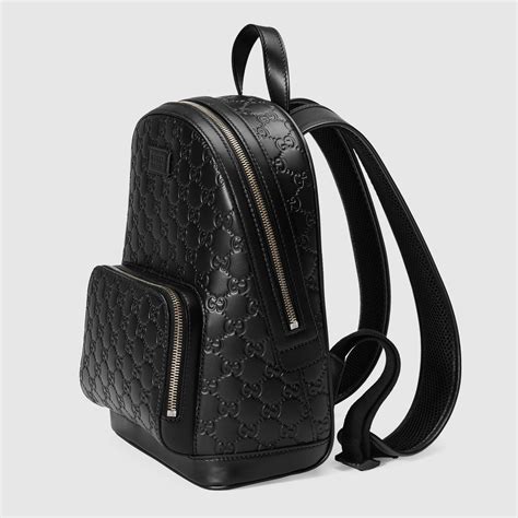 gucci leather backpack men|Gucci backpack women leather.